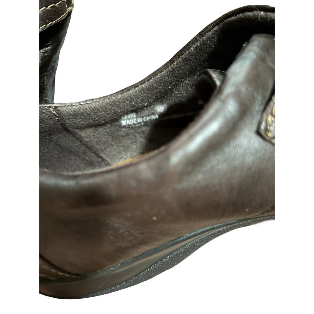 Clark's Artisan Loafers Women's 9M Shoes Brown Leather Comfort Slip Ons - Picture 10 of 10